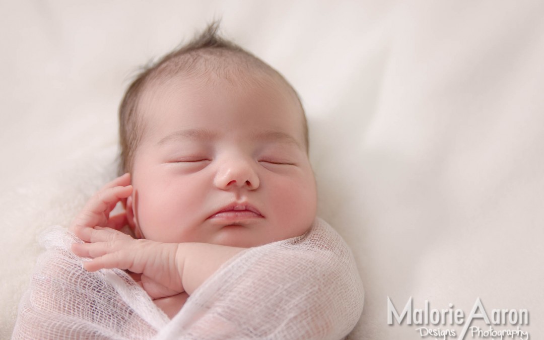 Sweet Little Angel | Davenport Iowa Newborn Photographer
