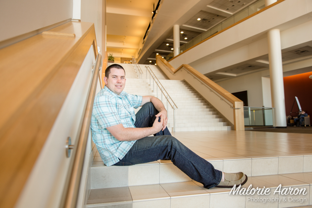 MalorieAaron, photography, graduation, portraits, BYU-Idaho, ICenter, indoor, winter, BYUI, guy, LDS