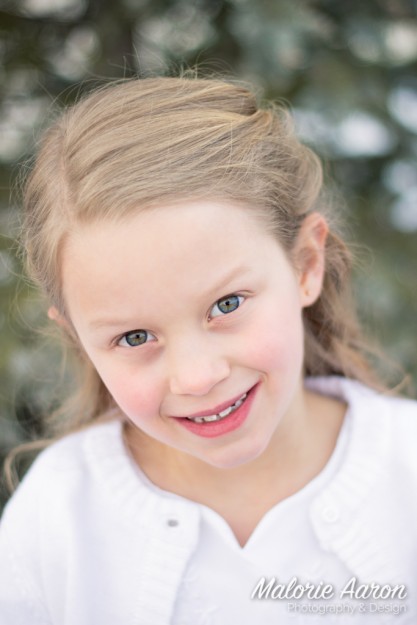 MalorieAaron, photography, winter, baptism, portraits, LDS, temple, 8-year-old, girl