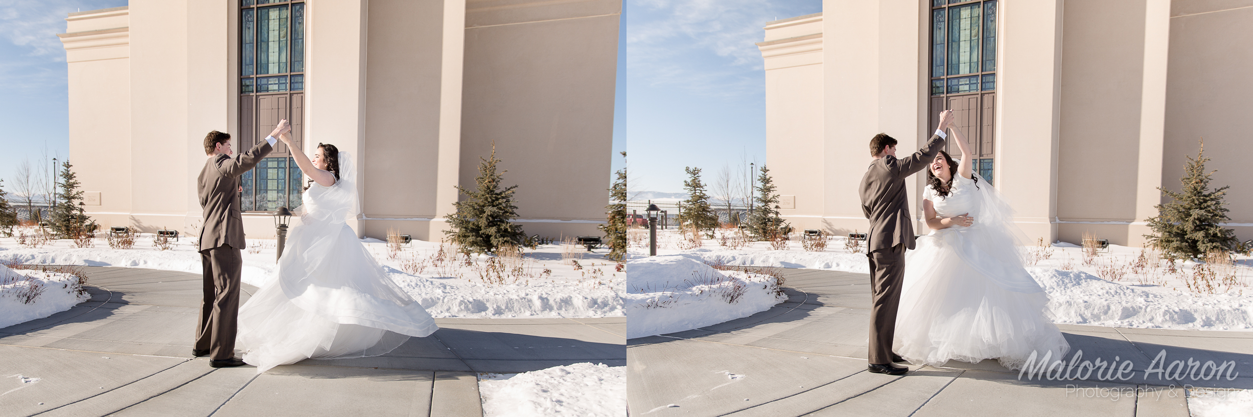 MalorieAaron, Photography, StarValley, Wyoming, LDS, Temple, wedding, winter, fun_wedding_pictures