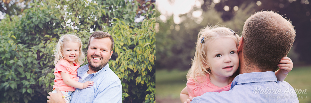 MalorieAaron, photography, Davenport, Iowa, family, photographer, duck-creek-park, country, 2-year-old-pictures, dad-daughter