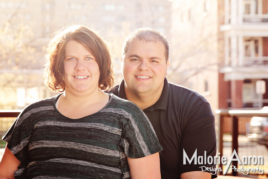 Ted & Marcy DownTown Salt Lake City | Quad Cities Portrait Photographer